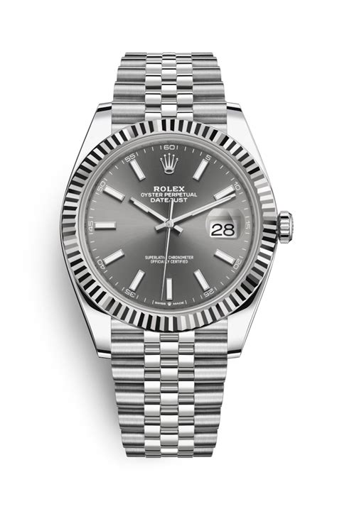 rolex modelli acciaio|Rolex Datejust 41 in Rolesor bianco (combinazione di acciaio .